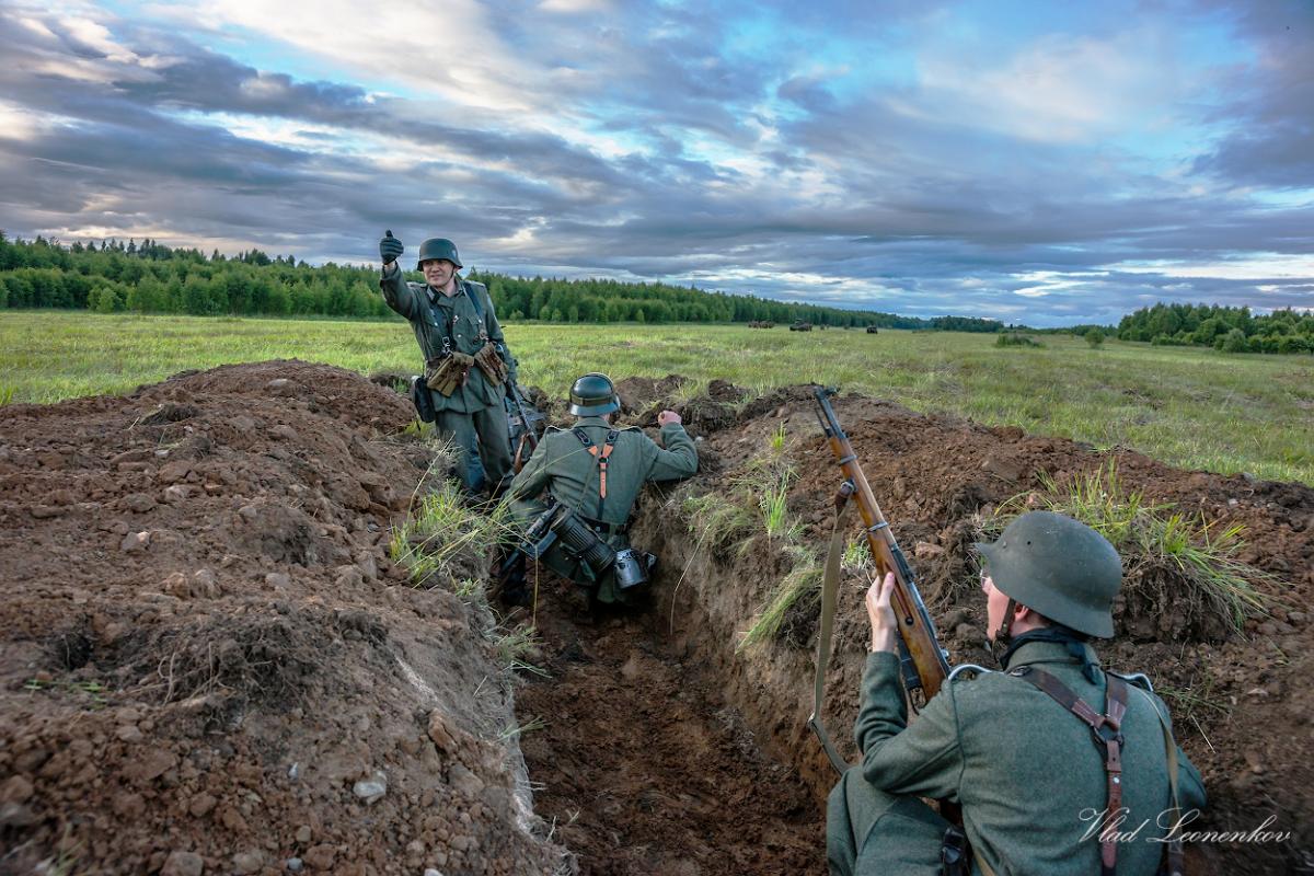 Реконструкция в пос. Оленино, Тверская обл., 